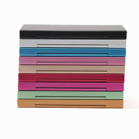 Caja De Metal Para Tarjetas De Negocio Creativa De Aleación De Aluminio Portaidentificación Y Monedas Unisex Colorido - details 55