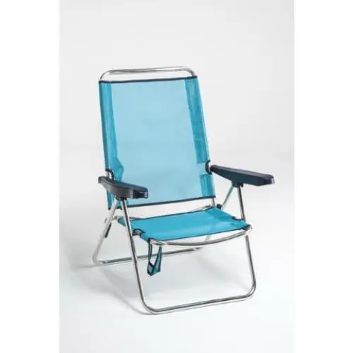 Silla playa ALCO alta aluminio Fibrelin 672ALF - 1