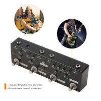 MOSKY Audio SOL918 Pedal De Efectos Para Guitarra Y Bajo 5-en-1 True Bypass Multi-in-1 Electro-acústico Productos De Audio - details 0
