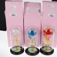 Lámpara De Noche Con Rosas Artificiales Y Mariposas LED Regalo Para Mujeres Y Niñas Luces Atmosféricas De Colores - details 13