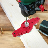 Juego De Guía De Perforación Vertical Para Carpintería Toorise Self Centering Dowel Drill Guide Pin Fixture De 4.1 a 10 Cm - details 5