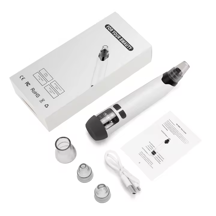 Limpieza Facial Con Succión Profunda Herramienta De Belleza USB Para Eliminar Puntos Negros Y Acné En La Zona T De La Cara Herramienta De Cuidado Facial Rechargeable - 1