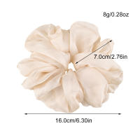 Diadema Elástica Para Mujer En Organza Multicolor Con Nudo Scrunchie Accesorio De Cabello Para Moño Y Cola De Caballo Fashion Headwear - details 2