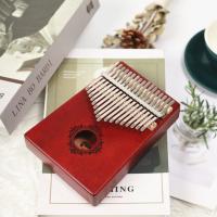 Piano De Uso De Uña Kalimba De Madera De Mahogany De Alta Calidad Portátil Para Niños Con Accesorios Regalo De Navidad 17/21 Teclas - details 7