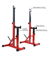 Ozio Fitness Soporte Rack Ajustable Power Levantamiento de Pesas Multifuncional Fitness - details 1