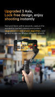 AOCHUAN 3-Axis Handheld Gimbal Stabilizador SmartXE Para Smartphone Compatible Con iPhone Android Con Rastreo De Rostro AI Vlog TikTok - details 7