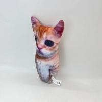Muñeco De Peluche De Gato Lindo Wowwow Juguete De Peluche Simulación Animal Regalo De Cumpleaños O Navidad Para Niños Coleccionable Decoración Del Hogar - details 5