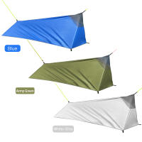Carpa De Camping Individual Ligera Con Red De Mosquitos Para Excursionistas Carpa De Un Habitáculo Con Material De Tela 600D Oxford Y Reflectante - details 12
