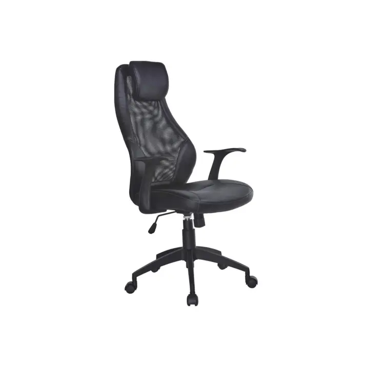 Silla de oficina Houston 198, Muebles ES, Inclinación, Con ruedas, 64 x 124 x 63cm - 1
