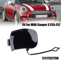 Cubierta Del Gancho De Remolque Del Parachoques Delantero ABS Para MINI Cooper S F55 F56 F57 Cubierta Del Ojo De Remolque Accesorios De Coche - details 0