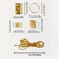 Juego De 41 Piezas De Cabello Braids Cuffs Set Charms De Dreads Joyería De Cabello Anillos De Decoración Para El Cabello Material De Aleación Estilo Geométrico Para Mujeres - details 4