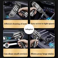 Aspirador de mano sin cable para coche con potente succión - Aspirador de coche, aspirador portátil sin cable con motor sin escobillas, 12.000 PA para mascotas, coches, oficinas y hogares.¡El mejor regalo, envío rápido! - details 4