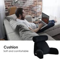 Almohada de la lectura, almohada del respaldo, almohada trasera for the rest para sentarse en Cama, respaldo Adult grande con los brazos, bolsos laterales, Rollo desmontable del Cuello Para Leer/El Reloj, los 75*40*40cm - details 7