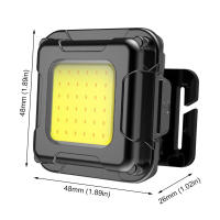 Linterna Frontal Multifuncional Mini COB LED Recargable Por USB Con Ángulo Ajustable Para Pesca Nocturna Y Uso General - details 9