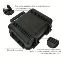 Caja Protectora Con Espuma Antigolpes Para Almacenamiento Al Aire Libre De Artículos Fragiles Cámara Binoculares Herramientas Pequeñas - details 5