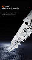 AIREAJ Tijeras Multifuncionales De 7 Pulgadas Para Electricistas Con Funciones De Desenredo Corte Y Enchufe De Terminales De Acero Inoxidable - details 6