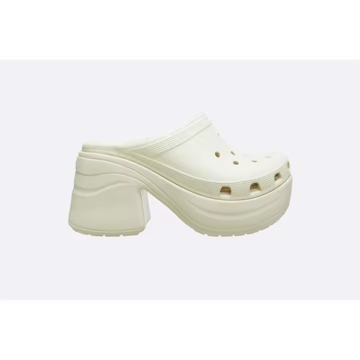 Crocs Siren Classic Bone Tacones Altos Mujer - 1