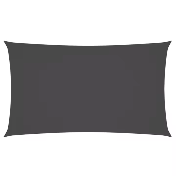 Toldo de Vela Lona rectangular Oxford gris antracita 2x4,5 m - 1