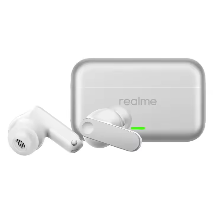 Auriculares - realme Buds T500 Pro, Cancelación Activa de Ruido de 50dB, 6 Micrófonos con IA, Bluetooth 6.1 Multipunto, Traductor IA 30+ Idiomas, Batería 56h, IP55 - 1