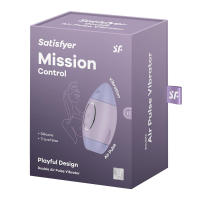 SATISFYER MISSION CONTROL SUCCIONADOR Y VIBRADOR VIOLETA JUGUETES SEXUALES NOVEDAD - details 2