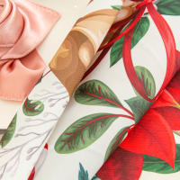 Mantel De Navidad Con Campana Dorada 1 Pieza Material De Poliéster 100% Impermeable Adecuado Para Hogar Exterior Hotel Y Fiestas - details 2