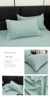 Funda De Cojín Decorativa Estilo Envelope 2pcs/1pc Color Blanco Gris Caqui Sólido Para Hogar Y Cuerpo Tamaño 48x74cm - details 6