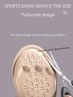 Medias Intermedias Antideslizantes Para Zapatos Almohadilla De Alivio De Dolor Ajustable Transpirable Ligera Absorbedor De Choque Duradera Para Punta Del Pie Y Tacón - details 8