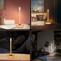 Lámpara De Mesa LED Recargable Por USB Con Interruptor Táctil Lámpara Decorativa Para El Hogar Luz De Ambiente Para Bar Lámpara Creativa Para La Cama - details 5