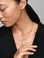 Pandora - Collar de Cadena de serpiente Moments - Plata de Lei - details 2