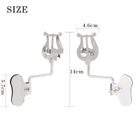 Soporte De Música Portátil Para Clarinete Trompeta Flauta Saxofón Y Otros Instrumentos De Viento Accesorio Para Principiantes Color Plata Material Metálico - details 22