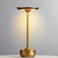 Lámpara De Mesa Recargable Sin Cable Para Dormitorio Lámpara De Tocar USB-C Creativa Para Camping Y Escritorio Luz LED Dimmable - details 2