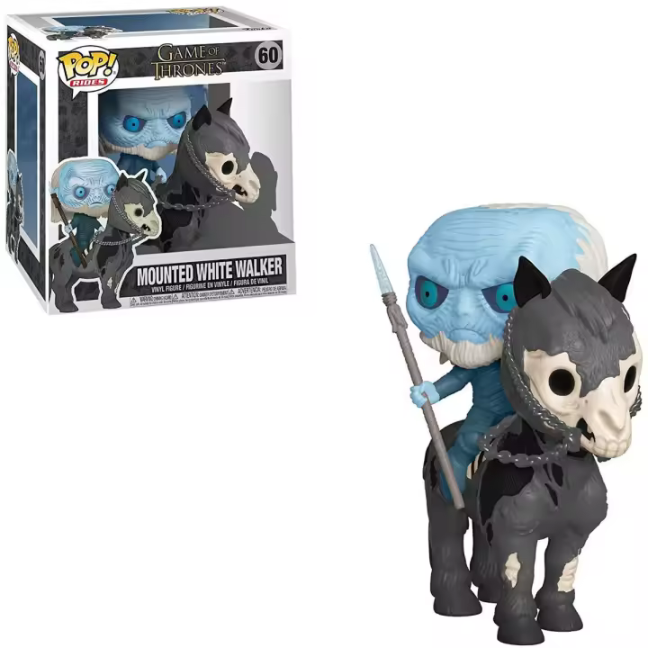 FUNKO POP! RIDES JUEGO DE TRONOS -CAMINANTE BLANCO EN CABALLO, 37669, Nº60, TIENDA CON LICENCIA OFICIAL - 1