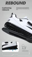 Zapatos De Levantamiento De Pesas Profesionales Para Parejas Calidad Superior Zapatos De Pesas Para Hombres Diseño De Squat Y Puja Dura Microfibra Antideslizante Negro/Oro - details 5