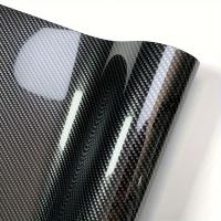 Pegatinas De Coche En Fibra De Carbono 9D Negras Brillantes Protección Antarrugas Fácil Corte Para Exterior E Interior Del Automóvil - details 9