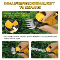 Podadora De Bricolaje 2-en-1 Cortacésped Eléctrico Sin Cable Con Kit De Trimmer De Barril Para Dewalt 20V (No Incluye Batería) Herramienta De Jardín - details 1