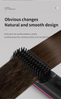 Planchas del pelo，Peine de pelo recto portátil e inalámbrico, calentamiento rápido, diseño anti-calor de temperatura constante, tecnología de iones negativos, pantalla digital inteligente, carga USB, delicado y ligero - details 3