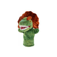Keel toys Marioneta de dinosaurios de 27 cms. Marionetas de peluche ecologicas 100% recicladas super suaves (1 unidad se sirve aleatoriamente, si desea una en concreto nos lo comunique por chat) - details 3