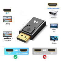 Adaptador Convertidor DisplayPort a HDMI 4K Para PC Y Laptop Cable De Video Y Audio Compatible Con Pantalla HD TV - details 0