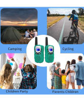 Walkie Talkie Niños Niñas, 8 Canales LCD Pantalla Función VOX 10 Tonos de Llamada Linterna Incorporado Juguete Regalo para Cámping Vacaciones - details 6