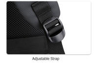 Mochila Expansible de 40L con Puerto de Carga USB Bolsa de Laptop Impermeable Diseño Sólido - details 27