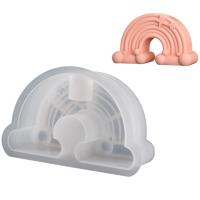 Molde De Silicona 3D Arco Iris Para Velas Y Artesanía Decoración De Nube Arco Iris DIY Aromaterapia Plástico Colorido - details 10