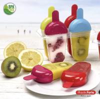 PLASTICFORTE - Pack 4 o 8 Moldes para Helados, Moldes para Polos,  Colores Llamativos Vibrantes, Verano Summer - Helado Familiar Amigos - Libre de Bpas - Fabricado en España - Apto para Lavavajillas - details 1