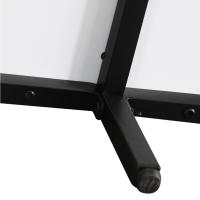 Soporte de TV moderno, y aspecto de Madera Blanco, 180x50x38 cm, minimalista Diseño - details 3