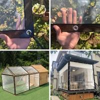 Película De Plástico Para Invernadero Cubierta Impermeable Y Aislante Con Perforaciones Para Hemming Uso En Jardín Y Agricultura - details 5