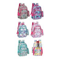 Mochila juvenil escolar de Niña con estuche a juego alta calidad uso práctico en varios colores 48 x 32 x 20 cm - details 1
