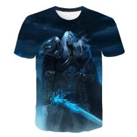 Camiseta De Moda Casual Para Hombre Y Mujer World of Warcraft 3D Printed Harajuku Oversized Tees Tops De Polyester Para El Verano - details 3
