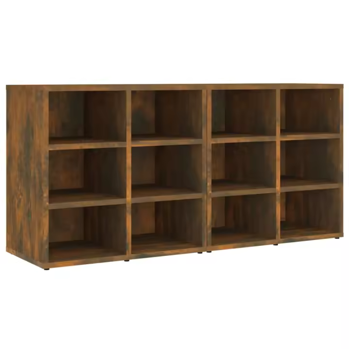 Muebles Zapatero 2 UDS color Roble Ahumado 52,5x30x50 cm - 1