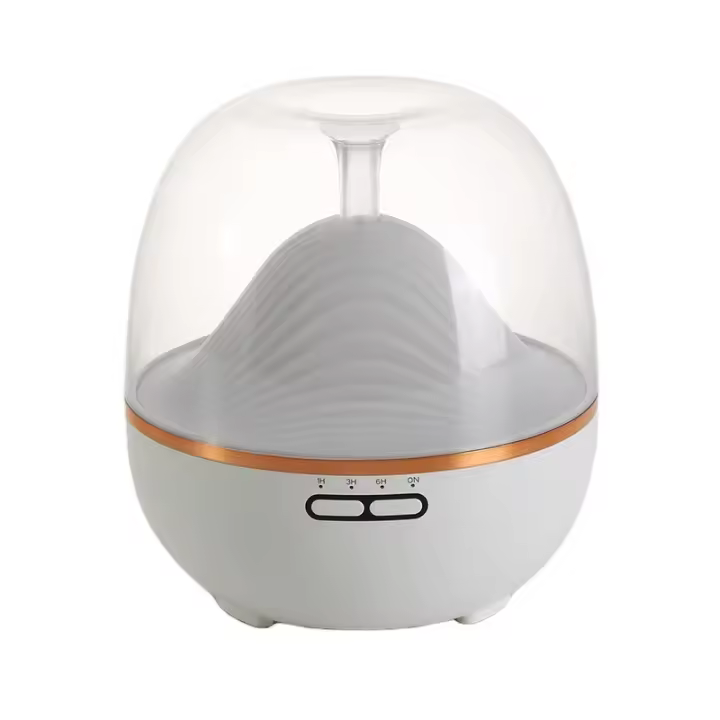 Difusor Aceites Esenciales 600ml, Anrs Inteligente Difusor de Aromas de diseño único, Alexa Aromatherapy Difusor Ultrasónico Wifi Humidificador Aceites Esenciales, con Luz LED Multicolores - 1