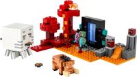 Lego Minecraft La emboscada en el portal de Nether Lego  21255 - details 4