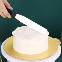 Cuchara De Crema De Acero Inoxidable 27cm Herramienta De Decoración De Pasteles Espátula Para Amasar Y Mezclar Accesorios De Cocina - details 1
